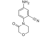 Benzonitrile, 5-amino-2-(3-oxo-4-morpholinyl)-